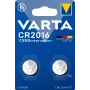Pila VARTA Electronics CR2016 litio 90 mAh 3V envase 2 (06016101402)