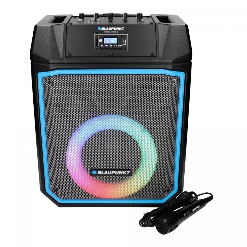 Sistema de audio MB08.2 PLL FM USB/SD/BT karaoke LED