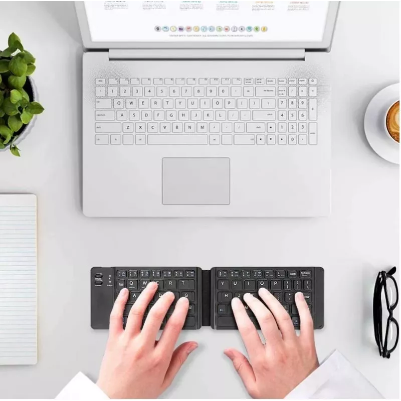 Teclado inalámbrico plegable Bluetooth 3.0
