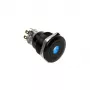Pulsador antivandálico DimasTech 22 mm Blackline Dot RGB PD223