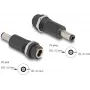 Adaptador cambiador de género DELOCK 67094 — D-Sub 25 (hembra/macho) a RJ12, rojo