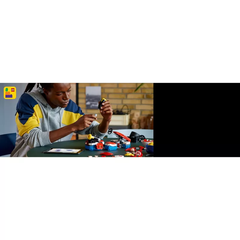 72037 Super Mario Mario Kart: Mario y kart estándar, juguete de construcción