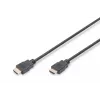 Cable de conexión HDMI High Speed Assmann, Type-A M/M, 5,0 m, con Ethernet, anteriormente HDMI 1.4, UL, negro, dorado (AK-330114-050-S)