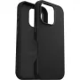 Funda OtterBox Symmetry de piel de cactus para iPhone 16 Pro Negra Ash negra