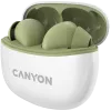 Auriculares in-ear CANYON TWS-5, verde Bluetooth 5.3, control táctil, entrada de carga: USB-C