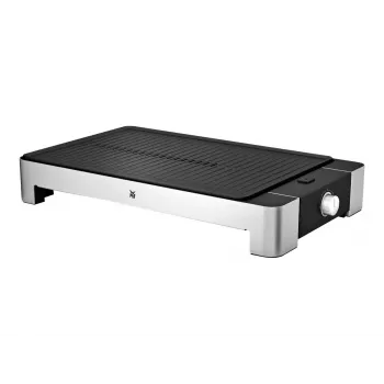 WMF 0415330011 Parrilla eléctrica rectangular Negra, acero inoxidable 2000 W
