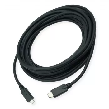 ROLINE cable compatible USB 3.2 Gen 2 C-C ST/ST 10Gbit/s Emark 85W negro 7 - Cable - Digital/Datos