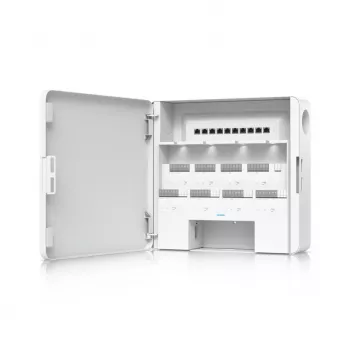 Controlador de puertas de seguridad Ubiquiti Enterprise Access Hub Armario 8 puertas Ethernet