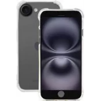 Mobilis R Series para iPhone 16e - Transparente - Funda blanda