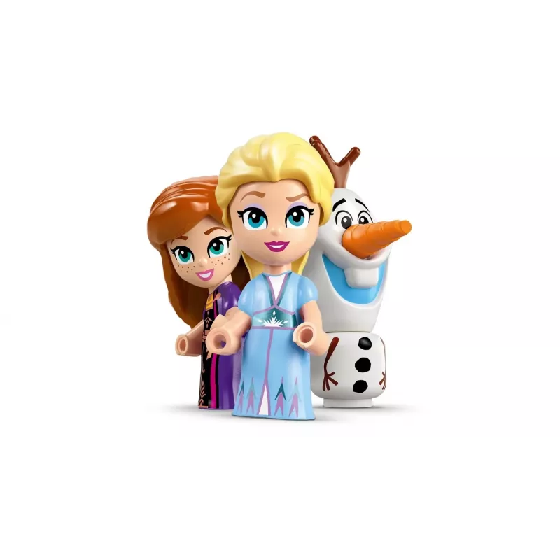 LEGO DISNEY 43278 Mini castillo de Arendelle y palacio de hielo de Elsa