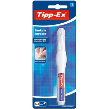 Rotulador corrector BIC Tipp-Ex Shake'n' Squeeze 8 ml