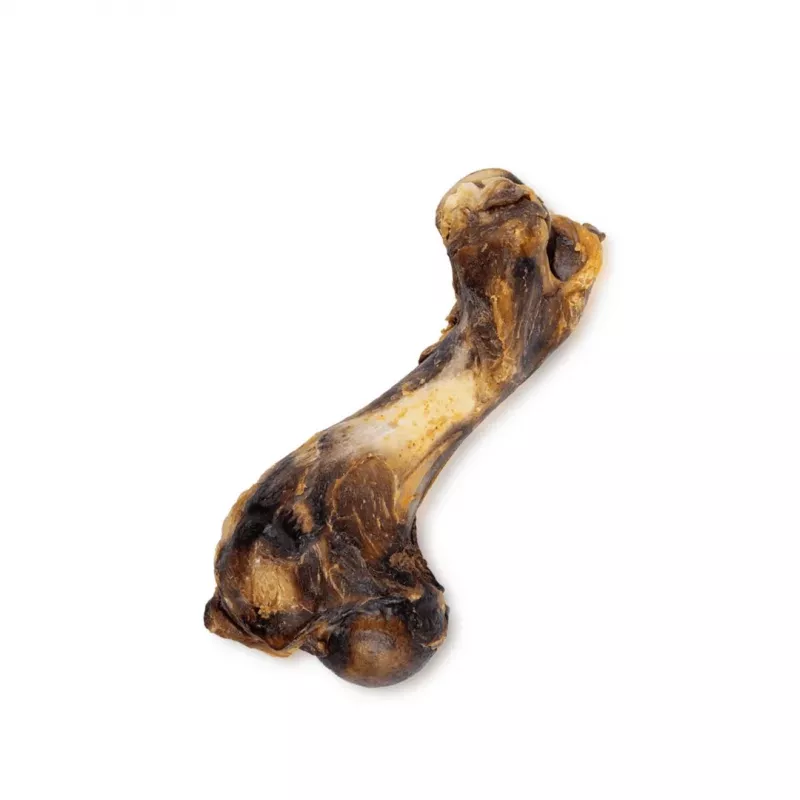 Hueso masticable para perros UNISZKI Pork Bone, unidad — sabor cerdo, 0–200 g, sin cereales, para perros adultos, higiene dental