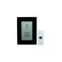 Set de timbre con pulsador plateado REV 0046830
