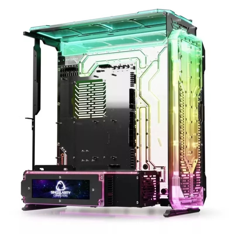 Frontal para caja de PC Singularity Spectre 4 Elite, acrílico transparente