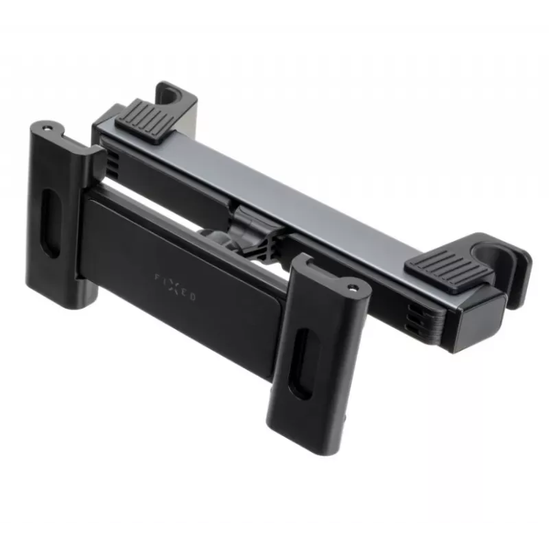 Soporte para tablet FIXED PASSENGER Max — aluminio y plástico, gris espacial, soporte fijo para asientos de acompañante
