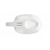 Jarra filtrante de agua Dafi POZ03152, depósito de 2,4 L, blanca, tapa abatible, tapa de polipropileno