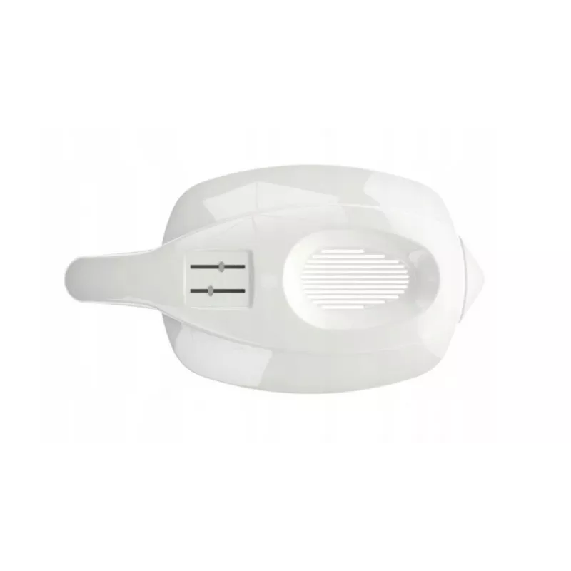 Jarra filtrante de agua Dafi POZ03152, depósito de 2,4 L, blanca, tapa abatible, tapa de polipropileno