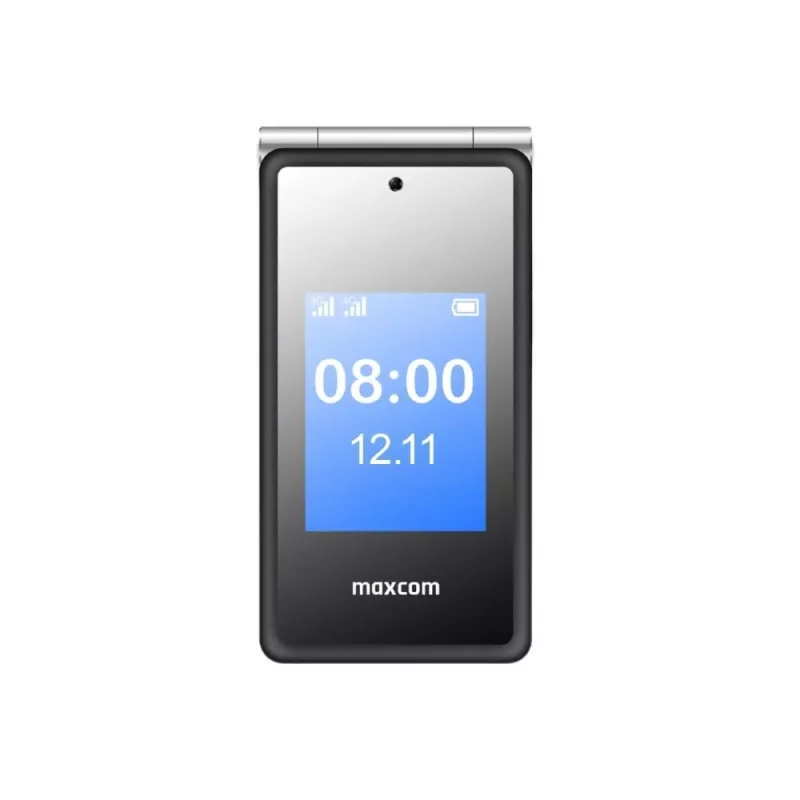 Teléfono plegable MM 835L 4G Dual-SIM Negro