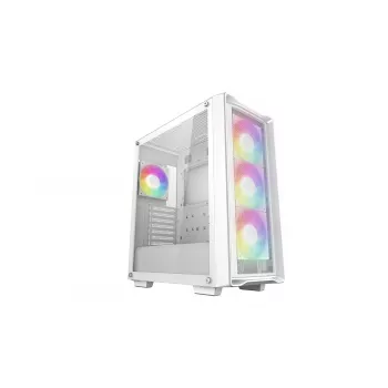 Caja semitorre DeepCool CC560 MESH V2 WH Blanca