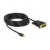 Adaptador de cable de vídeo DeLOCK 83991 Mini DisplayPort a DVI-D 5 m