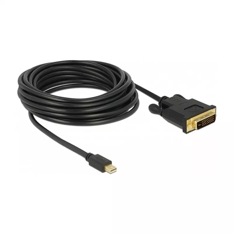 Adaptador de cable de vídeo DeLOCK 83991 Mini DisplayPort a DVI-D 5 m