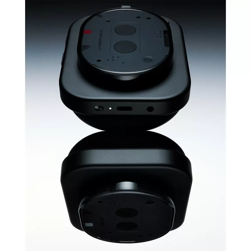 Auriculares over-ear con cancelación de ruido Nothing Headphone (1) — Negro, cancelación activa de ruido, con cable e inalámbricos