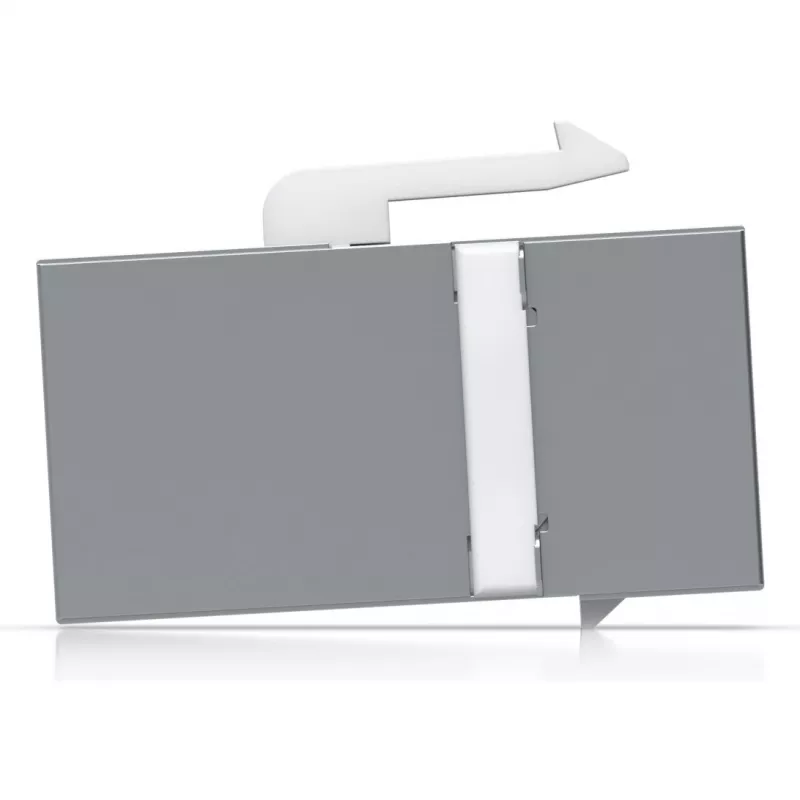 Acoplador Keystone Ubiquiti UACC-Keystone-Coupler-C6A plano acero inoxidable RJ-45