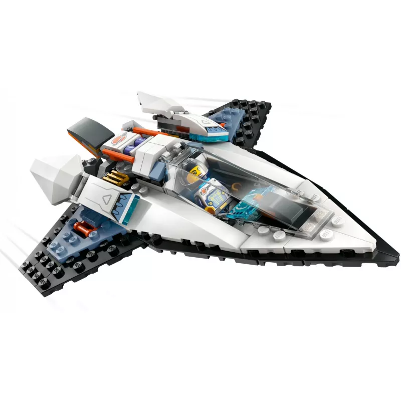 LEGO City 60430 Nave espacial interestelar, set de construcción, 240 piezas, 1 minifigura, a partir de 6 años