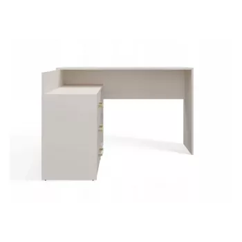 Tablero de escritorio de esquina e shop DANY Kaszmir beige — puesto de trabajo en esquina, distribución compacta