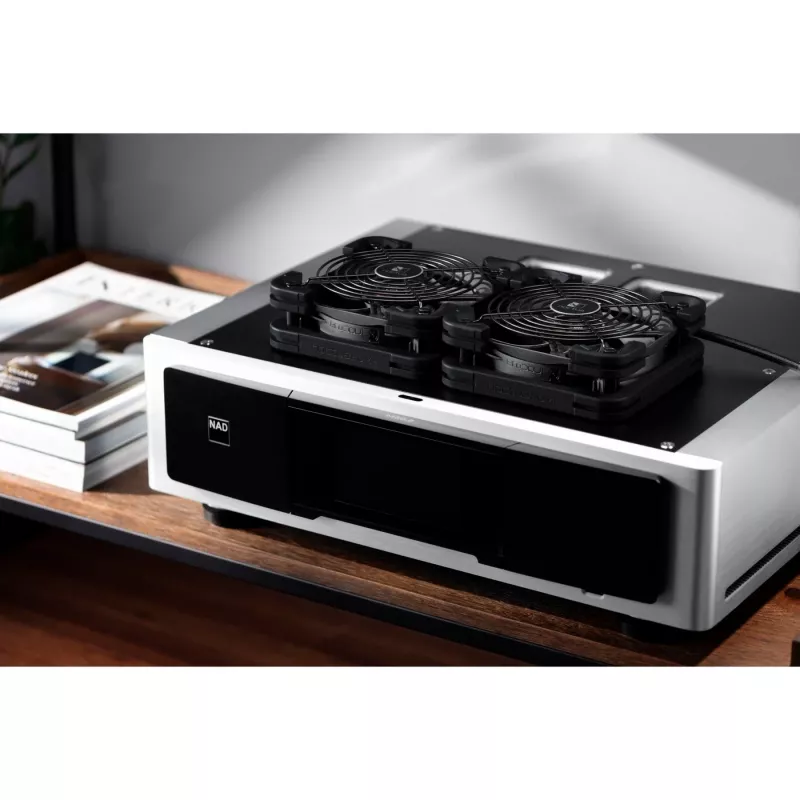 Ventilador de caja de 120 mm Noctua NV-FS2 negro – ventilador de refrigeración para PC silencioso, 120 mm