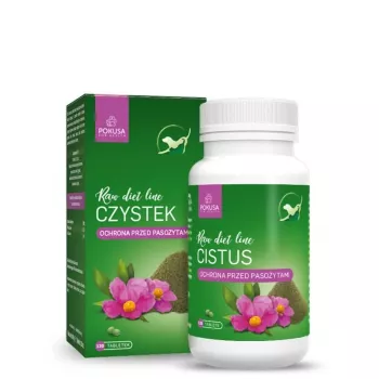 POKUSA RawDietLine Cistus - complemento alimenticio para perros y gatos - 120 uds.