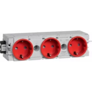 Hager Dado Trunking módulo enchufable (an x al x pr) 180 x 50 x 61 mm GS30003020 1 unidad rojo tráfico (GS30003020)