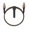 Cable USB-C a USB-C C2G 9B4415114097 USB 3.2 Gen 2x2 0,75 m – negro/naranja