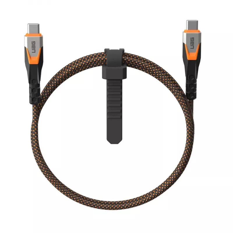 Cable USB-C a USB-C C2G 9B4415114097 USB 3.2 Gen 2x2 0,75 m – negro/naranja