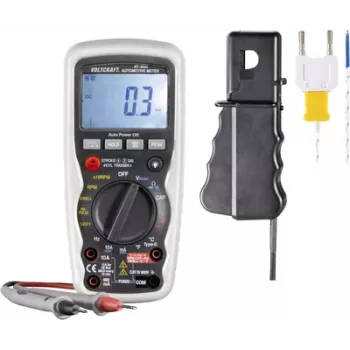Multímetro digital Voltcraft AT-400 — instrumento de mano, clase de seguridad CAT IV 600 V