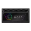 Gamemax fuente de alimentación, 80 PLUS, Gold | RGB 750G | 750 W