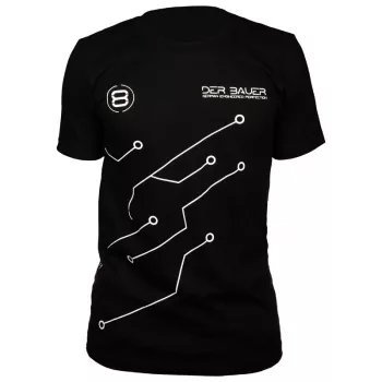 Camiseta der8auer diseño PCB talla L