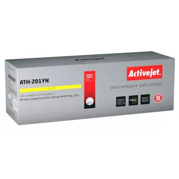 Activejet ATH-201YN Tóner para impresoras HP HP 201A CF402A CRG045 Recambio; Supreme; 1400 páginas; amarillo