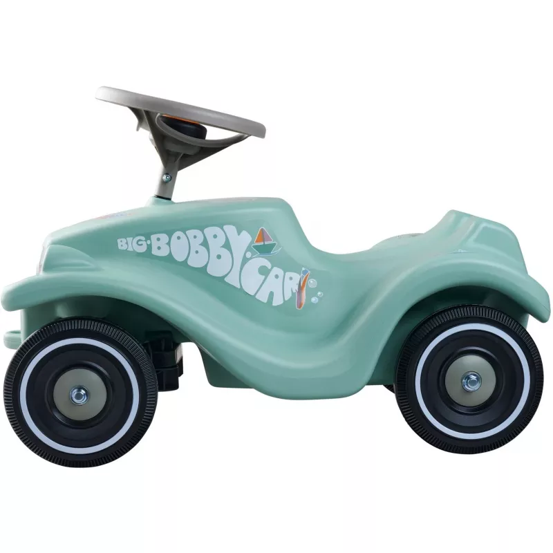 Coche deslizante Simba‑Dickie Bobby Car Classic verde Sea modelo 800056141, asiento bajo, plástico resistente