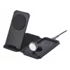 Auriculares 3 en 1 Urban Armor Gear SRGE carga inalámbrica negro gris