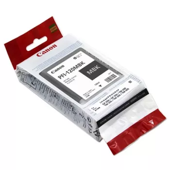 Cartucho de tinta Canon PFI-120MBK 1 ud. original negro mate