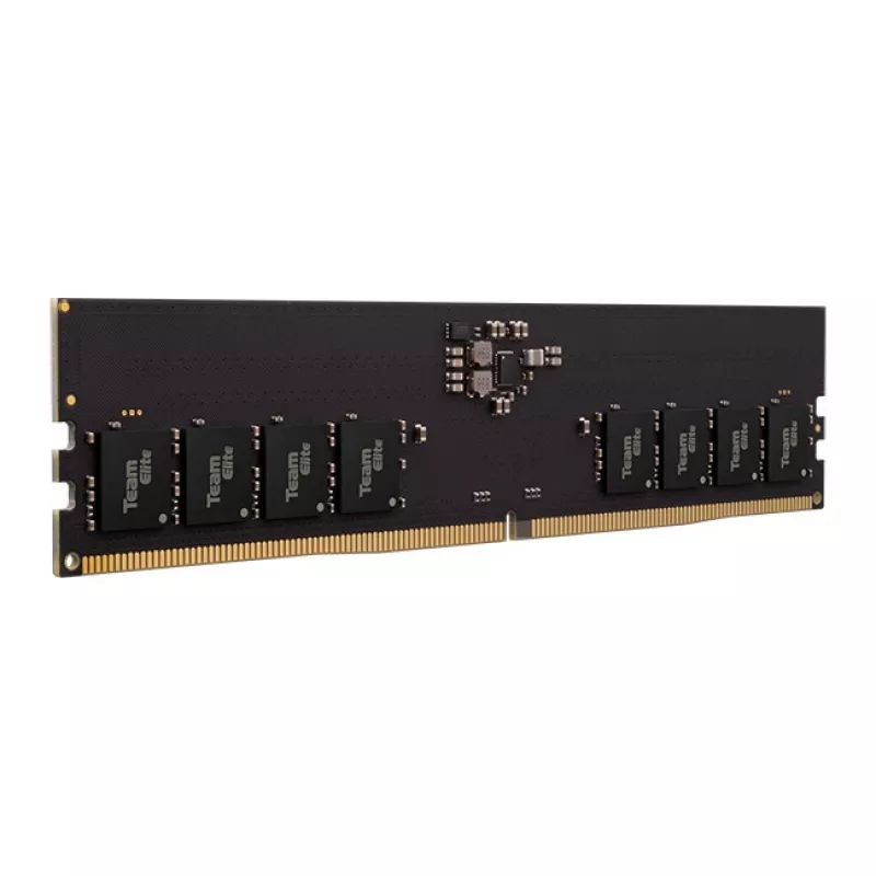 DIMM 16 GB DDR5-5600, memoria RAM negra, TED516G5600C4601, Elite, INTEL XMP