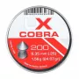 Umarex Cobra Pointed Ribbed 121-258 balines para armas de aire comprimido 6,35 mm, 200 uds.