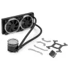 Refrigeración líquida todo en uno BitsPower Cyclops 240 – negro/plata, radiador de 240 mm