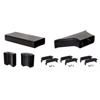 Módulo de recirculación Bosch HEZ9VDKR1 para campanas extractoras, negro, compatible con campanas extractoras Bosch