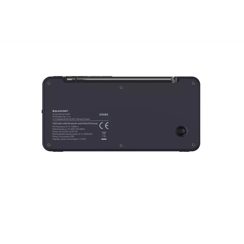 Radio portátil Blaupunkt DR6BK negra
