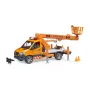 Vehículo BRUDER MB Sprinter plataforma elevadora edad recomendada 3+