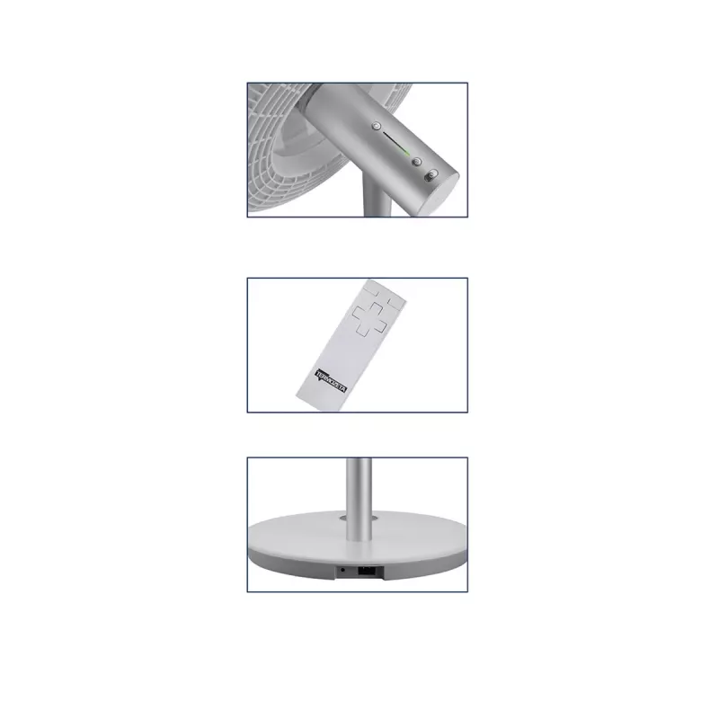 Ventilador doméstico sin aspas, Termozeta, Airzeta Titanium Cordless