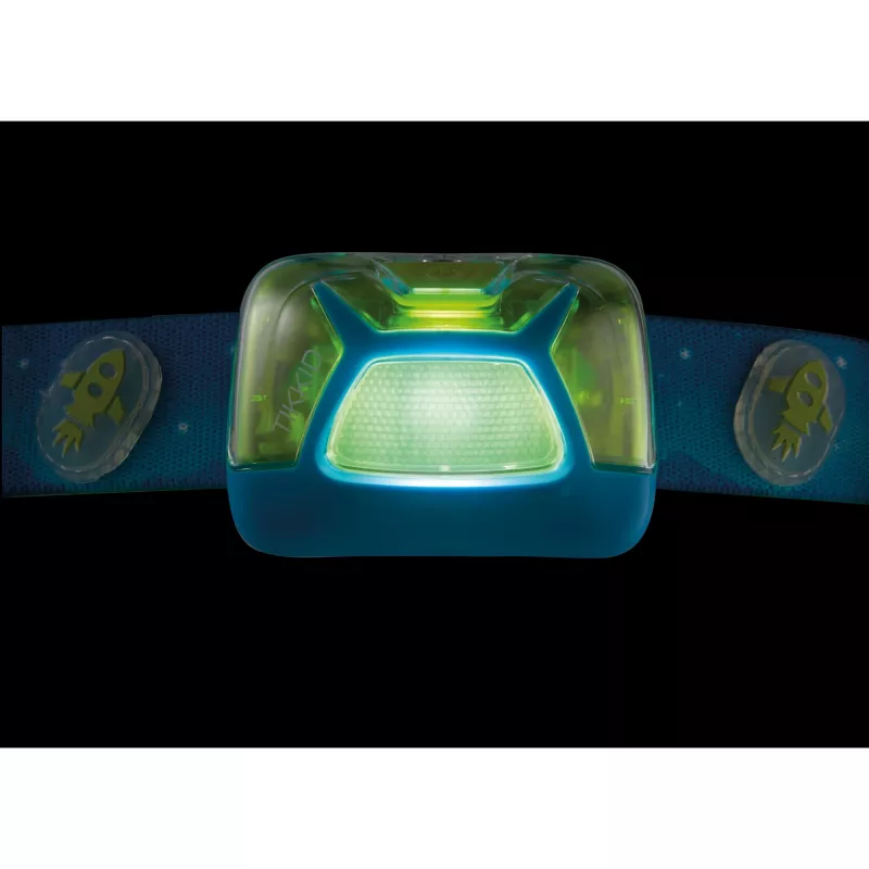 Petzl TIKKID - linterna frontal - azul - IPX4 - CE - CPSIA - 4 lm - 30 lm