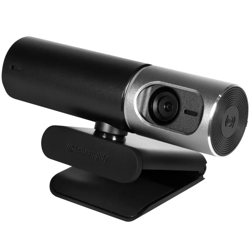 Webcam Streamplify CAM PRO 4K — webcam USB 4K, negra